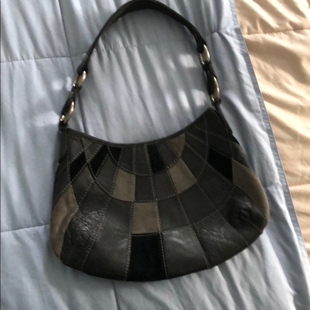 Lucky brand black leather bag
